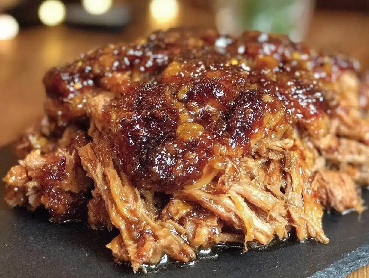 Home 1 easy smoky brown sugar pulled pork - featured image