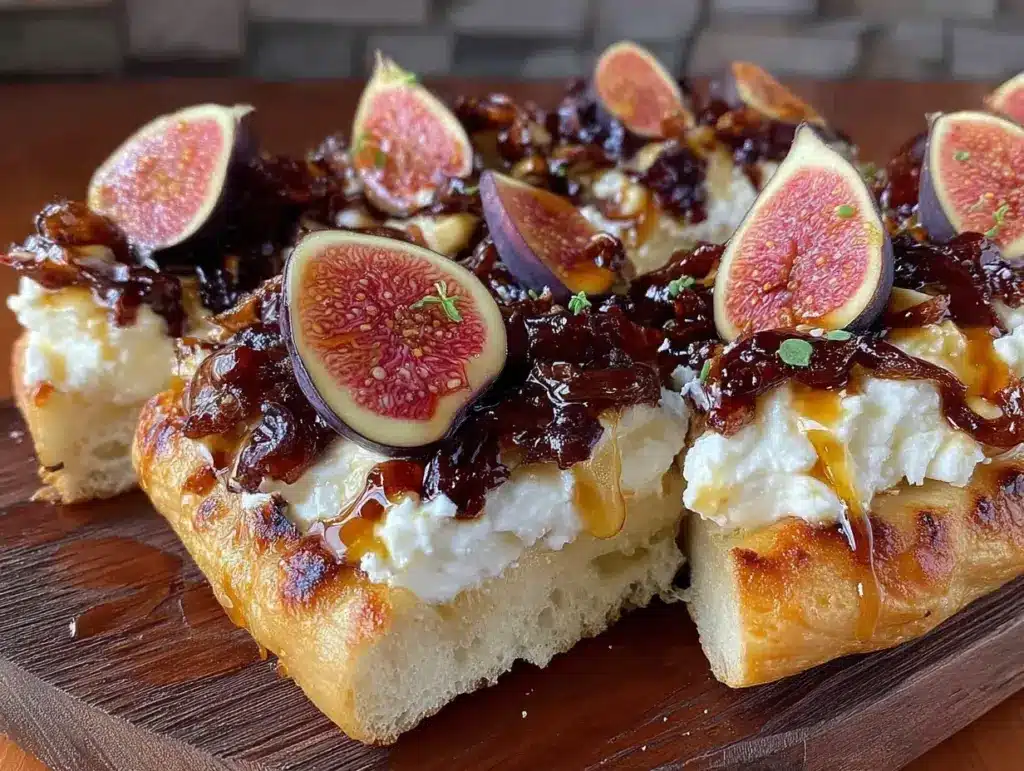 Fig Flatbread with Goat Cheese - featured image