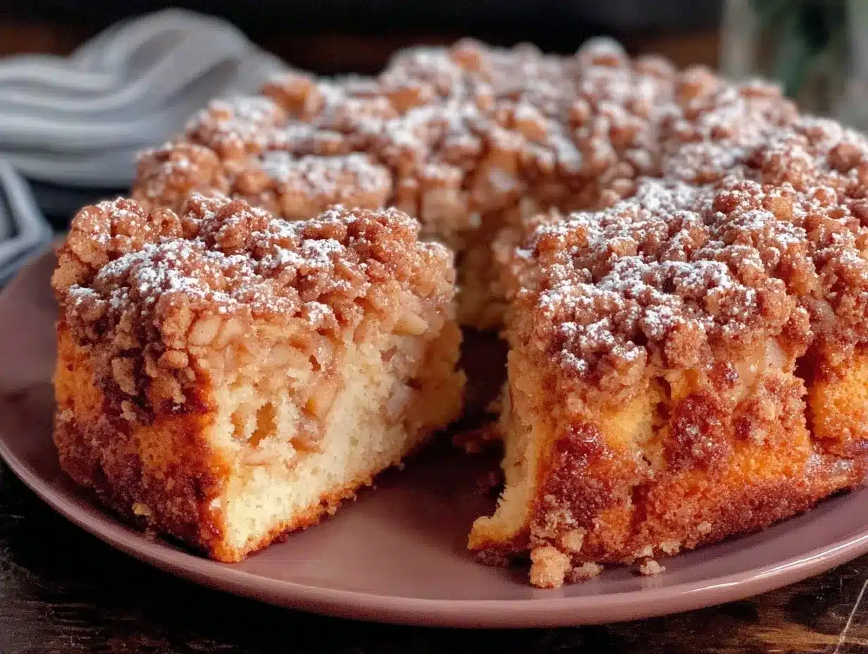 Gluten-Free Fall Coffee Cake: Smoky Cinnamon Streusel 4 Gluten-Free Fall Coffee Cake preparation steps