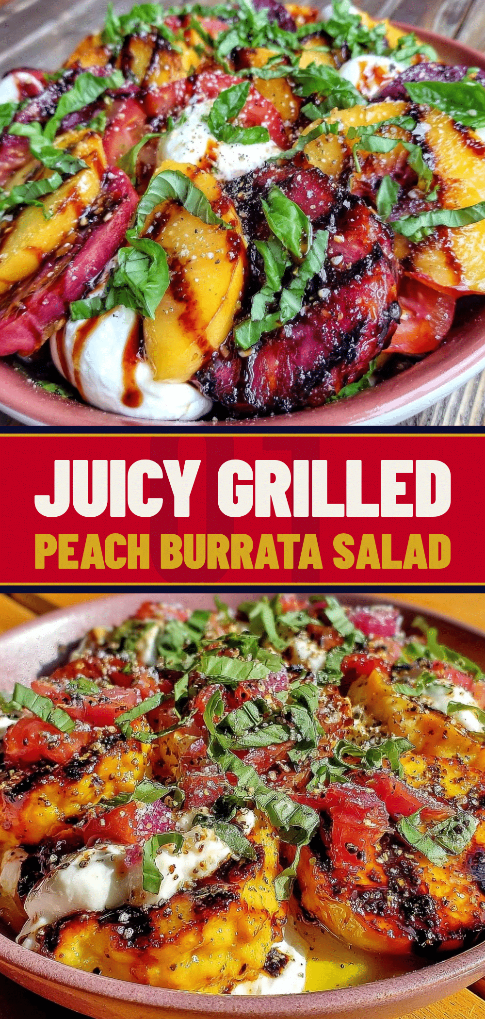Grilled Peach Burrata Salad: 15-Min Dinner 5 grilled peach burrata salad recipe