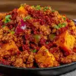 Ground Turkey Sweet Potato Skillet Meal Prep - featured image