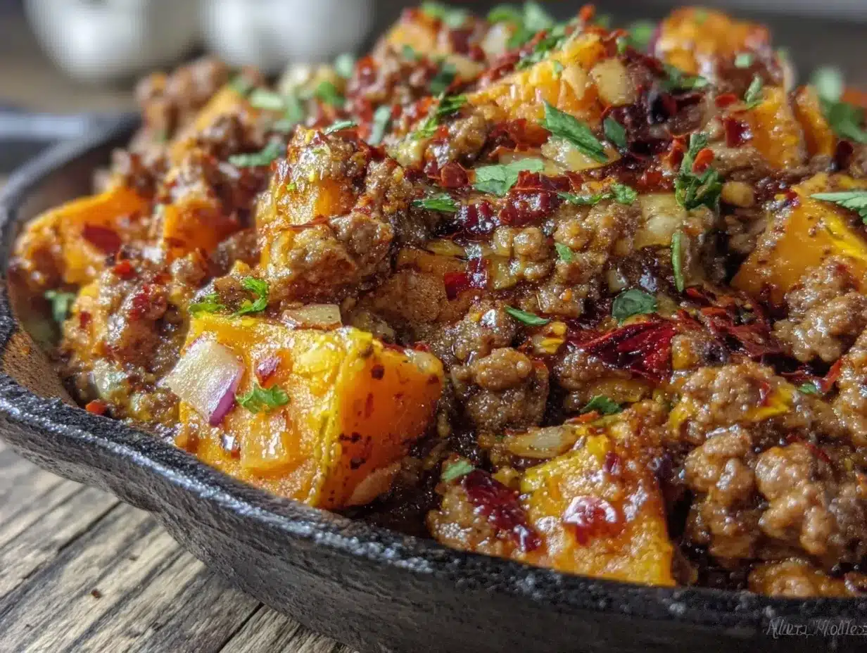 Ground Turkey Sweet Potato Skillet: 4 Easy Meal Prep Bowls 4 Ground Turkey Sweet Potato Skillet Meal Prep preparation steps