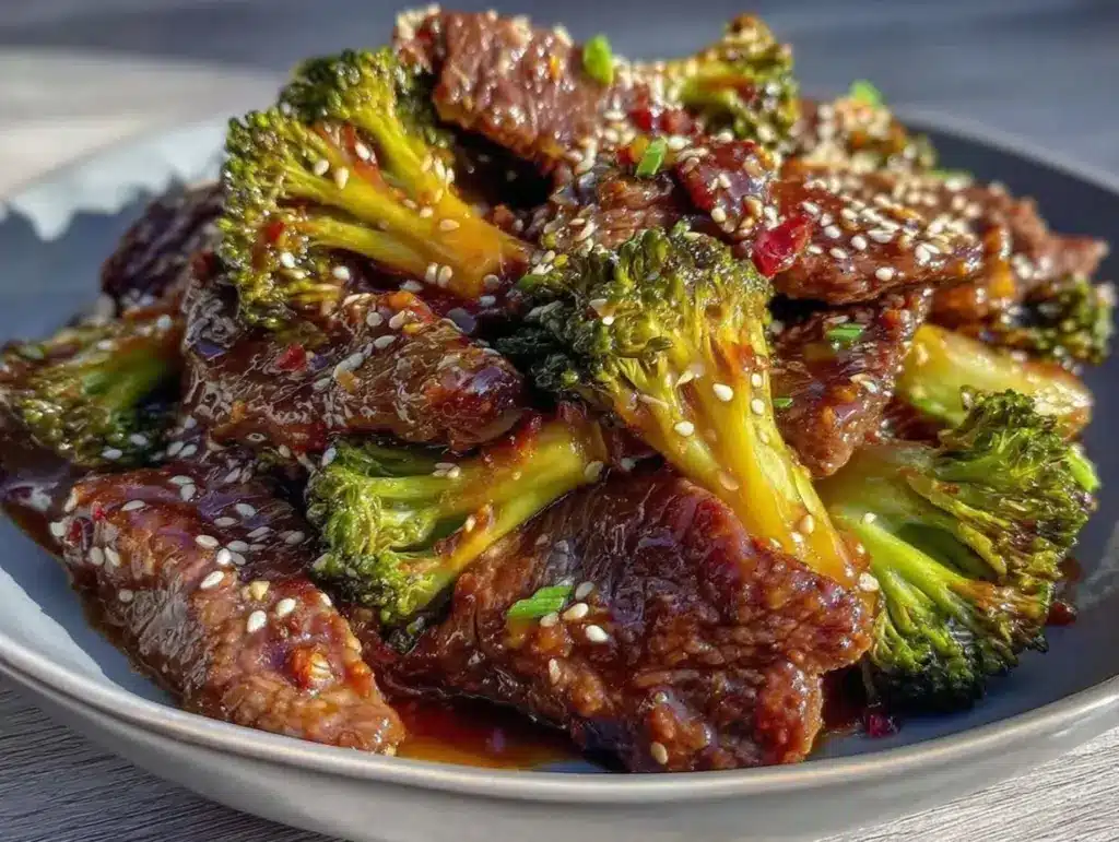 Instant Pot Beef and Broccoli - featured image