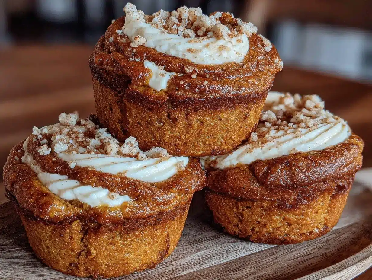 Keto Pumpkin Spice Muffins: The Way Grandma Made Them 4 Keto Pumpkin Spice Muffins with Cream Cheese preparation steps