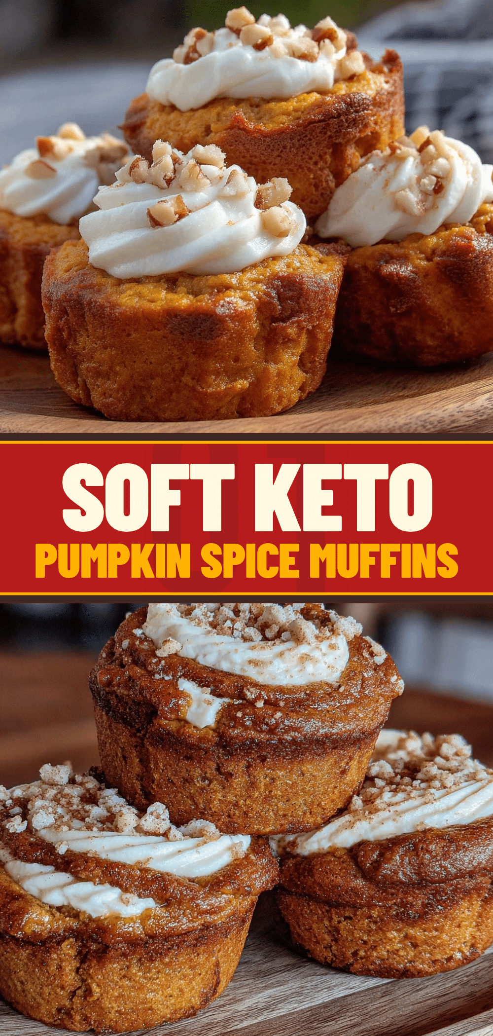 Keto Pumpkin Spice Muffins: The Way Grandma Made Them 5 Keto Pumpkin Spice Muffins with Cream Cheese recipe