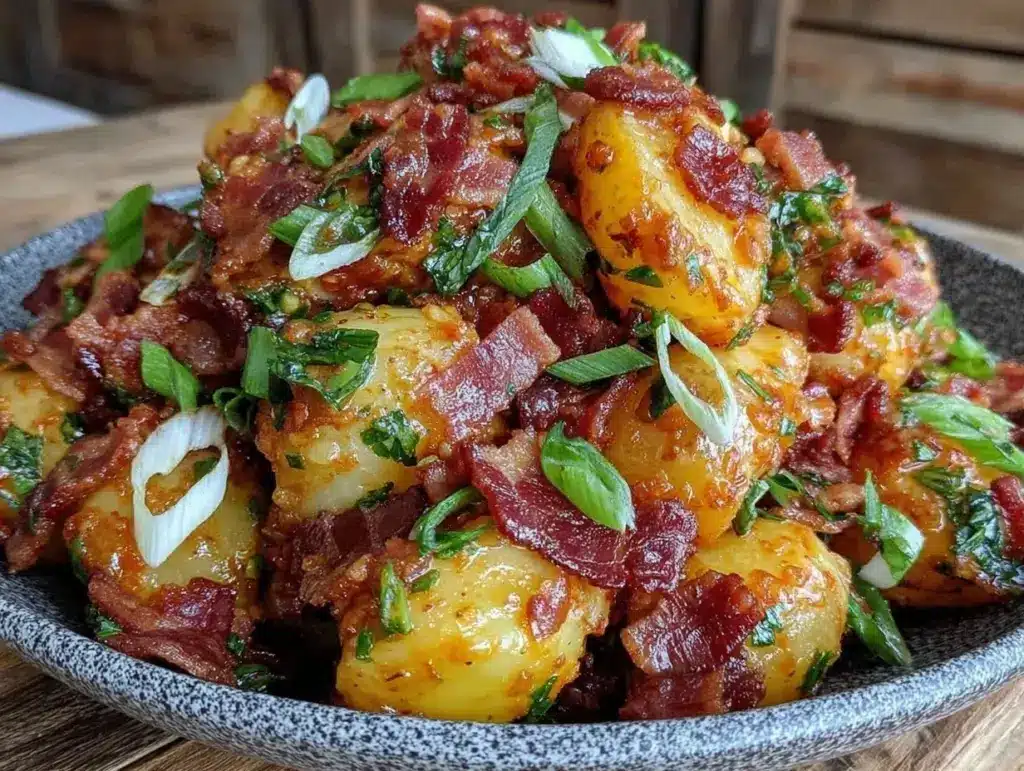 Oktoberfest German Potato Salad on a Budget - featured image