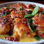 One-Pan Creamy Tuscan Garlic Chicken - featured image