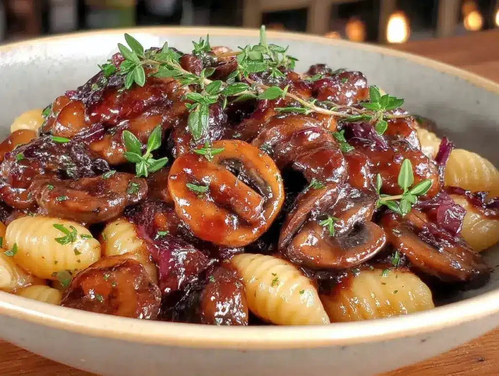 One-Pot Mushroom Marsala Pasta - featured image