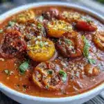 roasted tomato soup - featured image