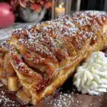 seasonal apple strudel - featured image