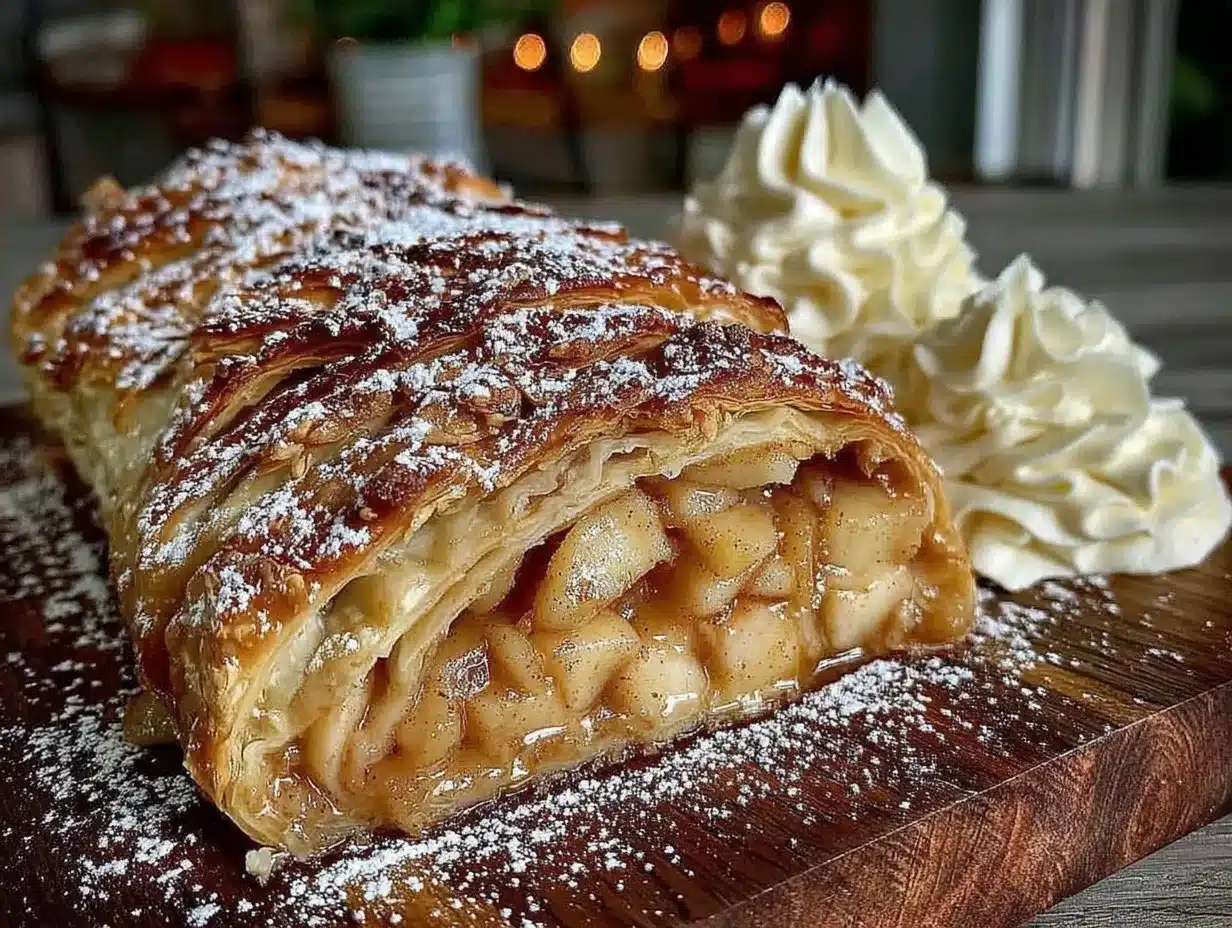 Seasonal Apple Strudel: Best Flaky Puff Pastry Recipe 4 seasonal apple strudel preparation steps