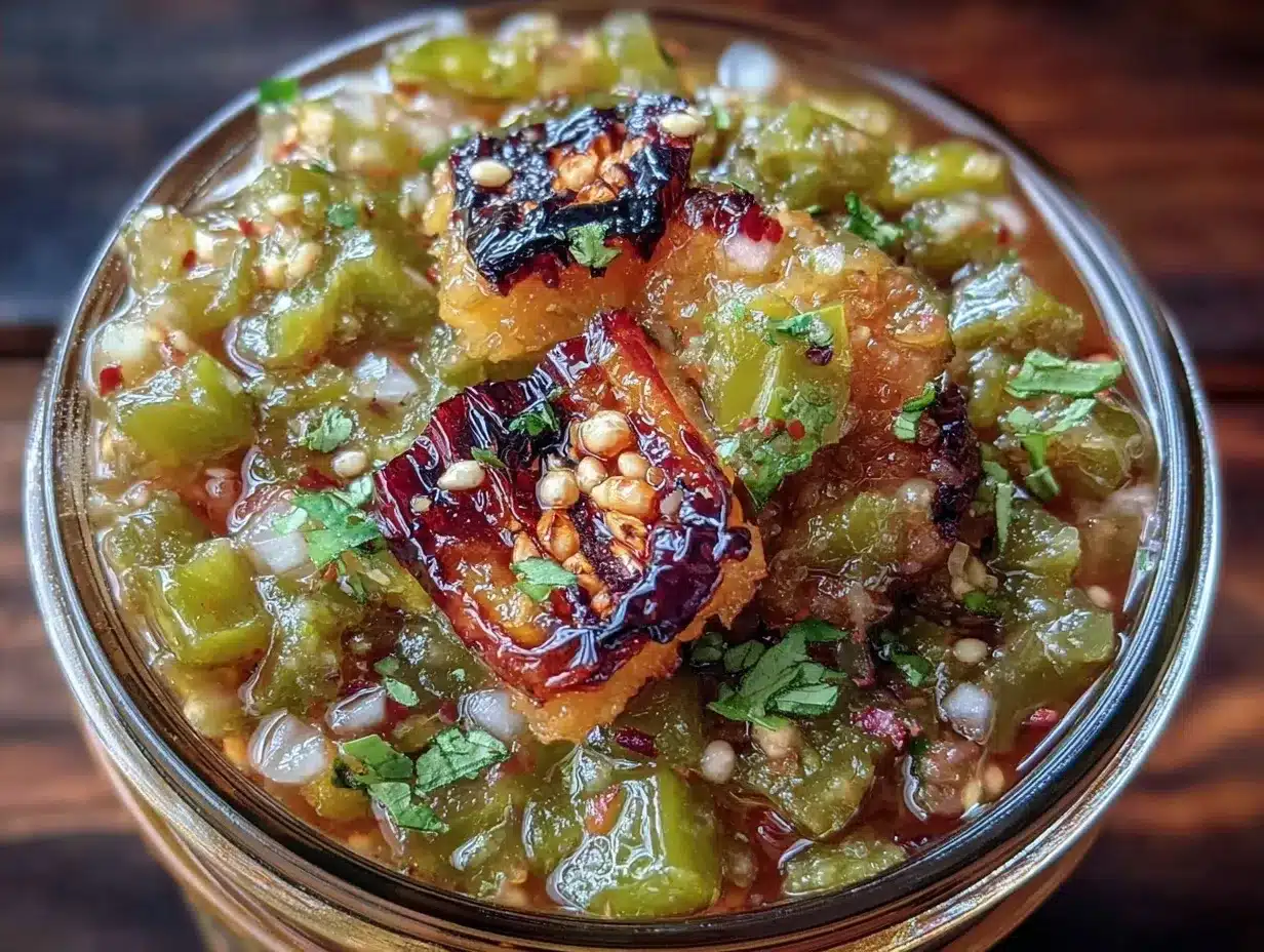 Small Batch Charred Hatch Salsa Verde: Easy 10-Min Dip 4 Small Batch Charred Hatch Salsa Verde preparation steps