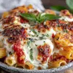 small-batch gluten-free baked ziti - featured image