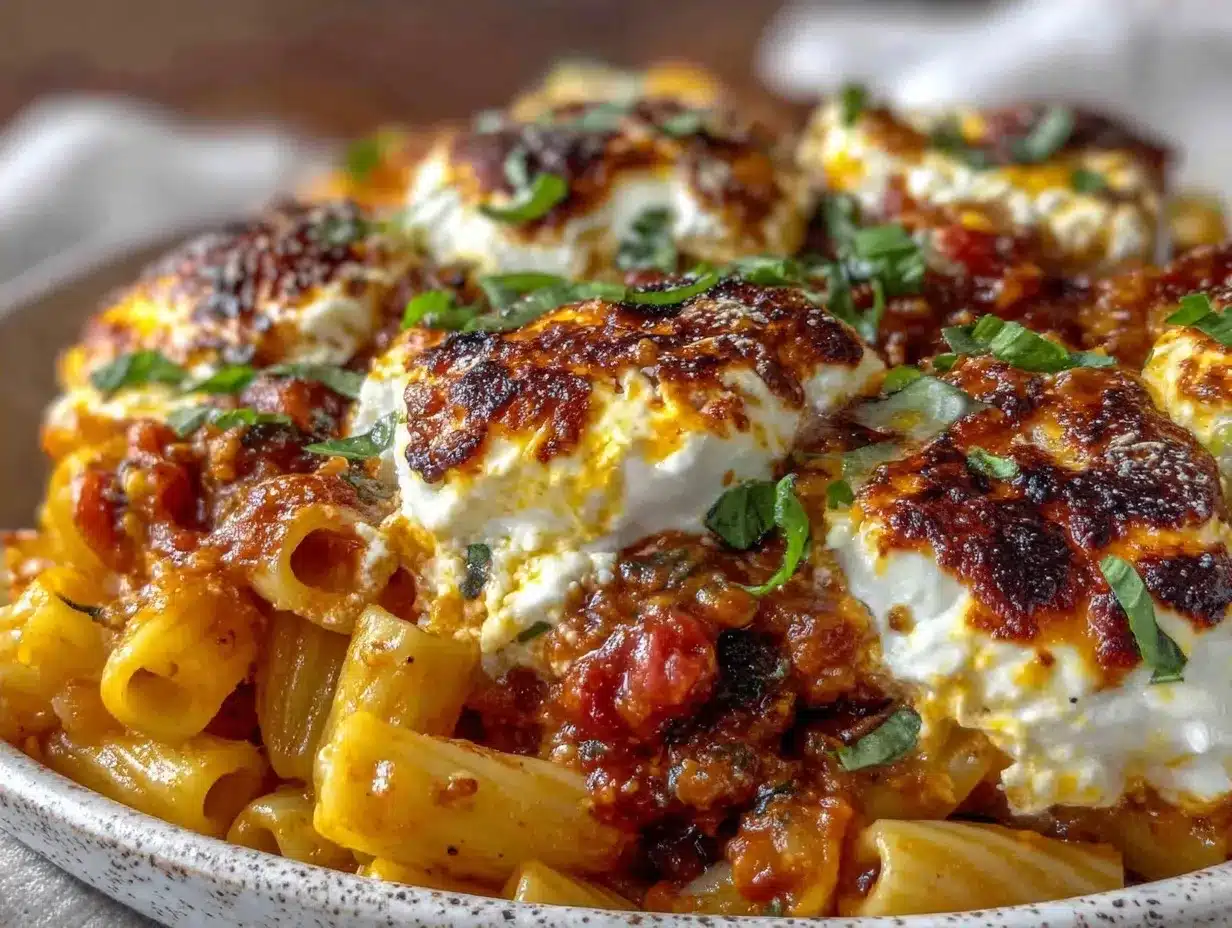 Small-Batch Gluten-Free Baked Ziti: Perfect 2-Portion Meal 4 small-batch gluten-free baked ziti preparation steps
