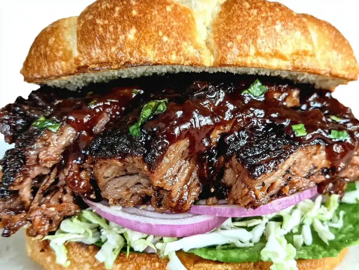 smoked brisket sandwiches preparation steps