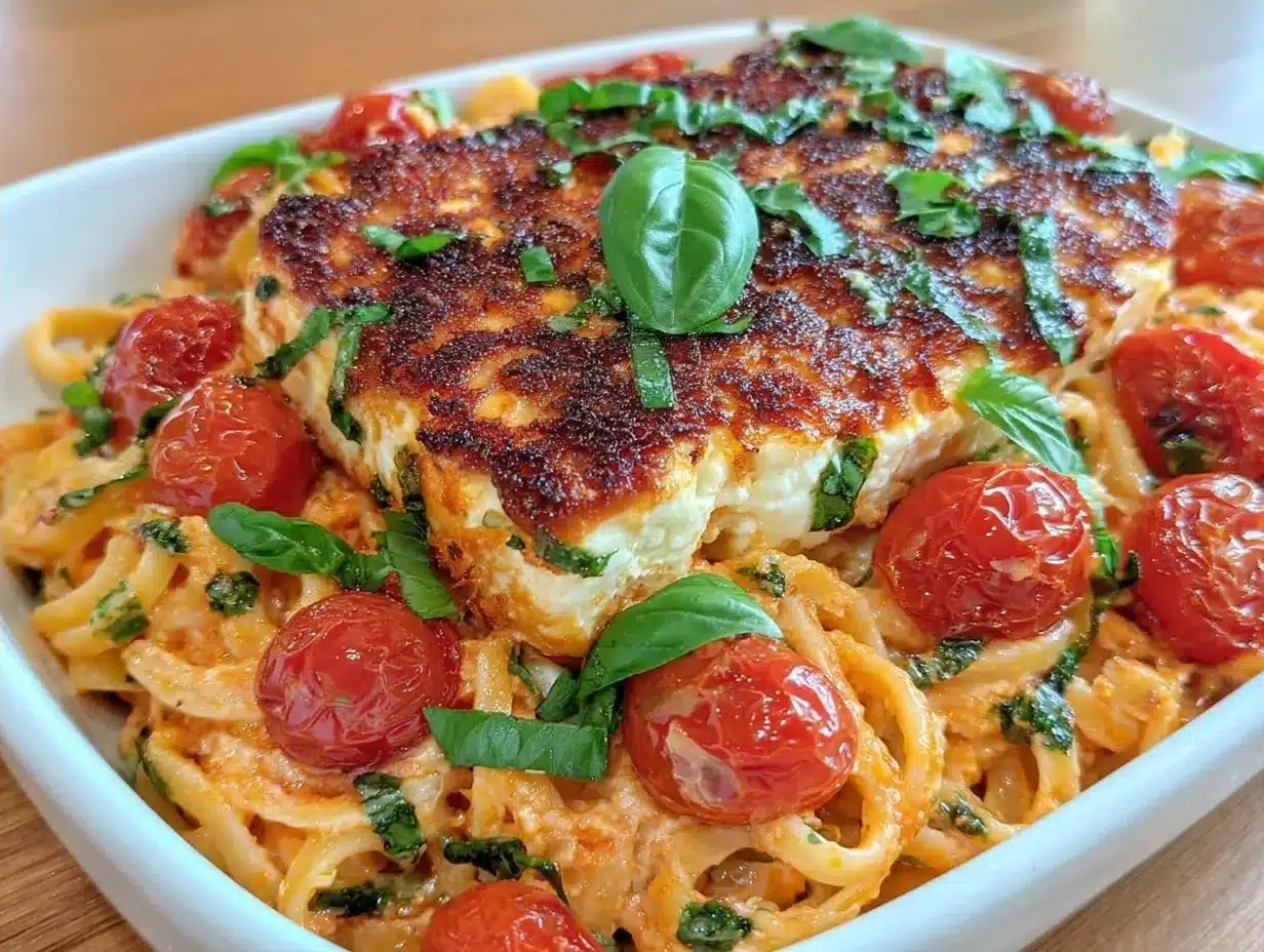 Viral Baked Feta Pasta: Best 30-Minute Mediterranean Recipe 4 viral baked feta pasta preparation steps